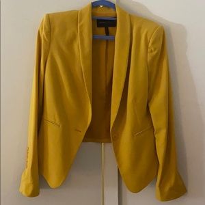 BCBG Mustard color blazer